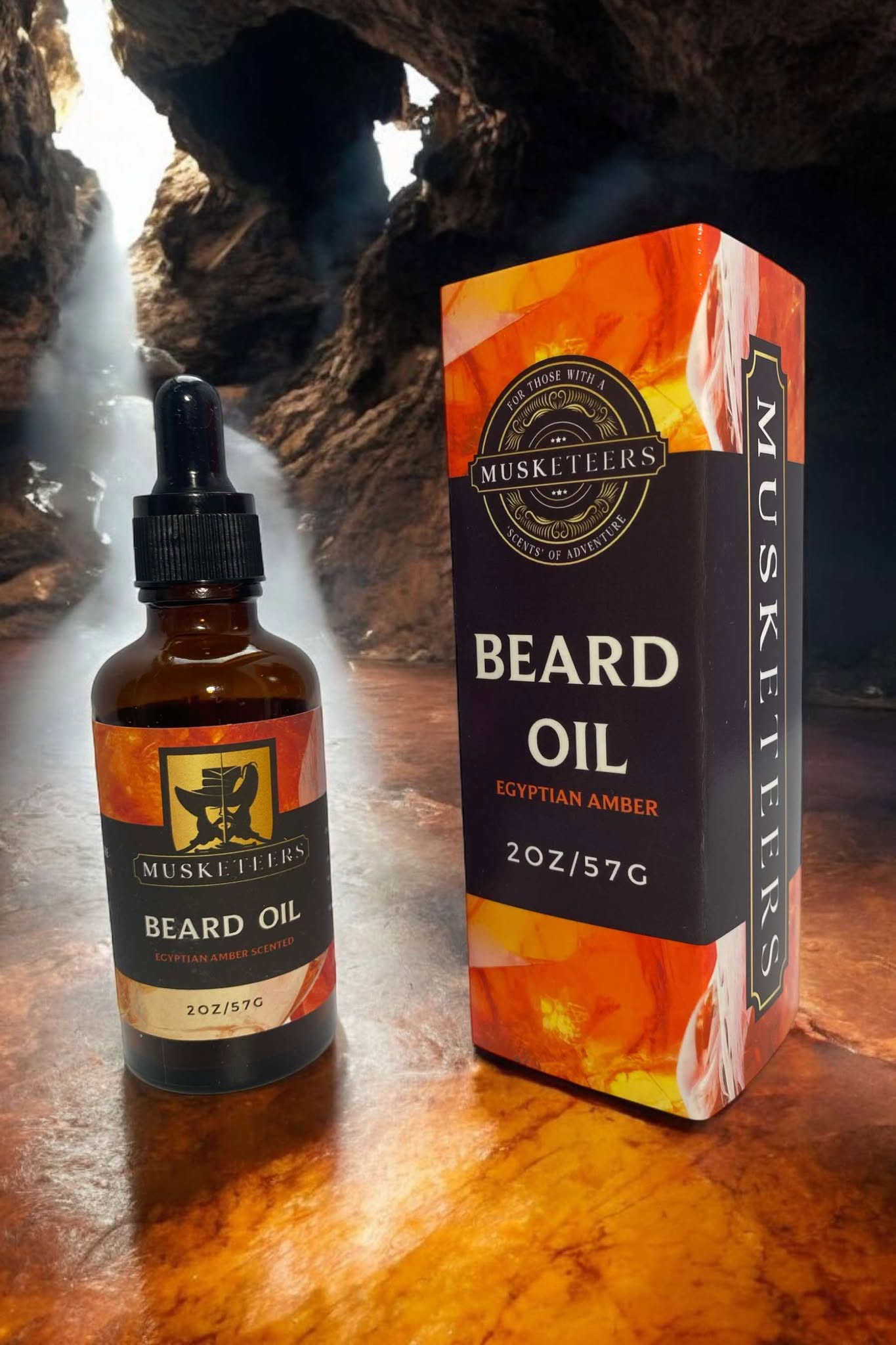 Beard Oil - 50ml - Egyptian Amber-1