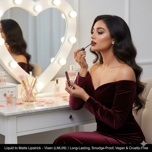 Liquid to Matte Lipstick – Vixen (LML09) | Long-Lasting, Smudge-Proof, Vegan & Cruelty-Free